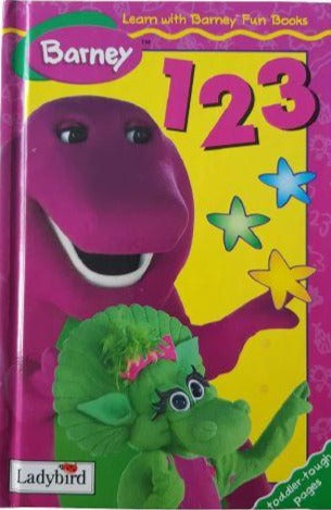 Barney's Book of 123 Like New, 3+Yrs Ladybird  (6550917906617)