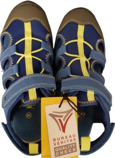 Blue Summer Sandals Crane, Size 36 Crane  (4630308159543)