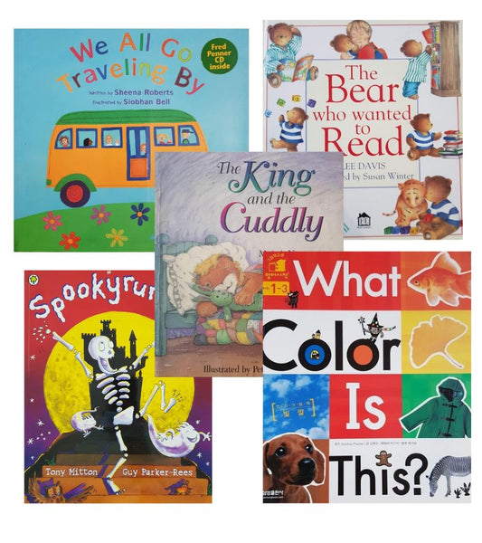 Books set for 3-5 years old Like New, 3-5 Years Book Bundle  (7052874186937)