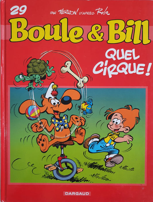 Boule & Bill, Volume 29: Quel Cirque! Like New Boule & Bill  (6070066610361)