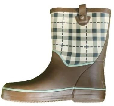 Brown check Rainboots Be Only, Size 31 Be Only  (4630308257847)