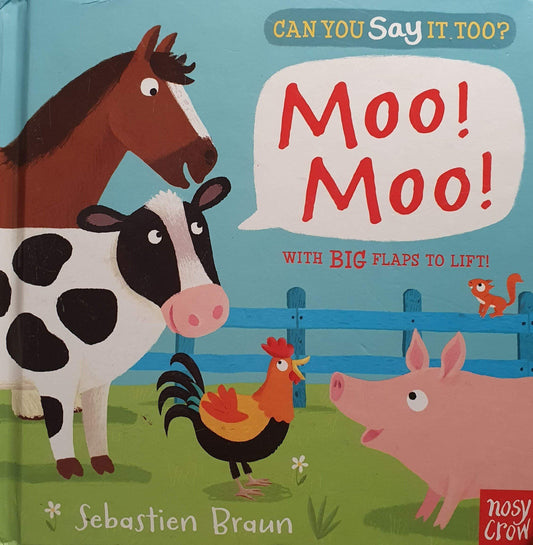 Can you say it too Moo Moo Well Read Recuddles.ch  (6174008311993)