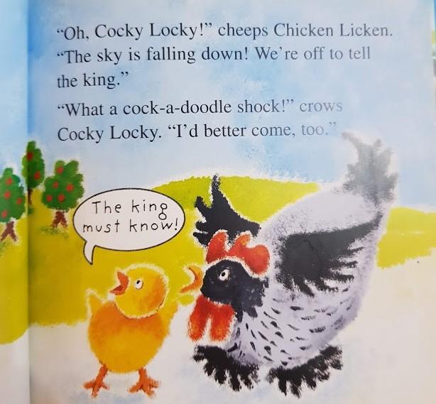 Chicken Licken: Ladybird First Favourite Tales Like New ladybird  (6216142651577)