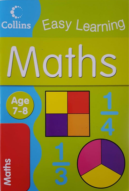 Collins Easy Learning MATHS Like New, 7-8 Yrs Recuddles.ch  (6572955304121)