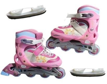 Convertible Skates/Roller Disney, Size J12, J13 Disney  (4630308356151)