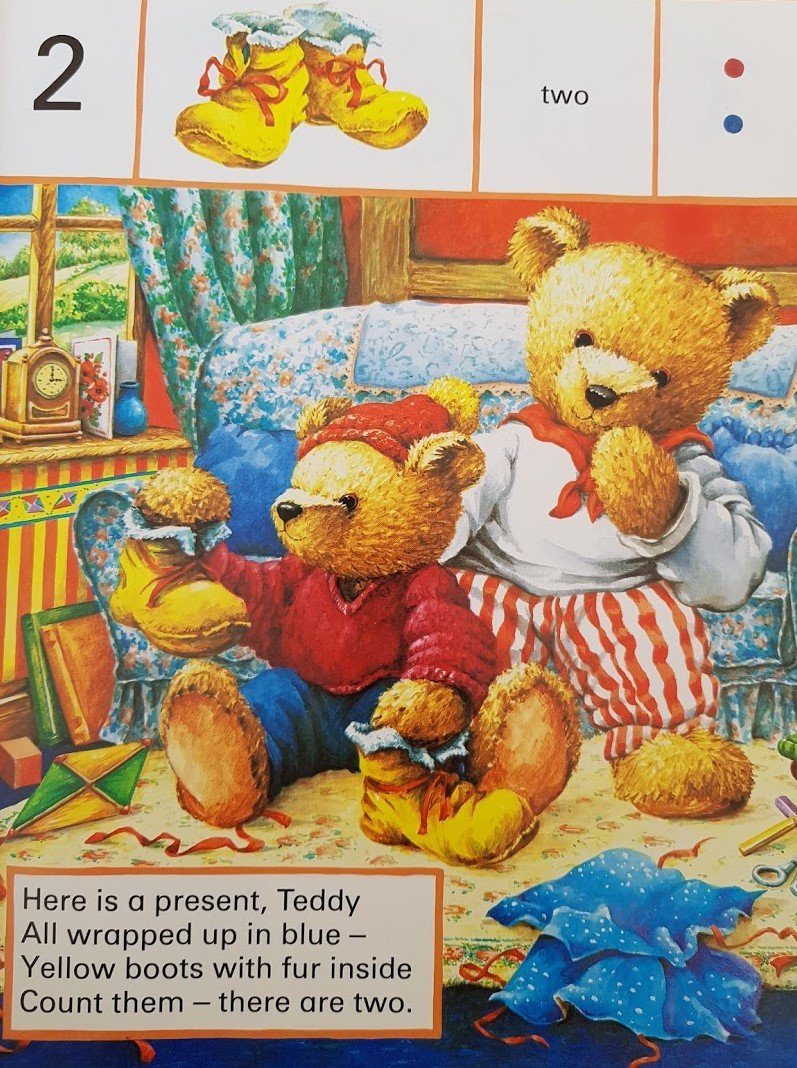 Count with Teddy 123 Like New, 3+Yrs Recuddles.ch  (6574762918073)