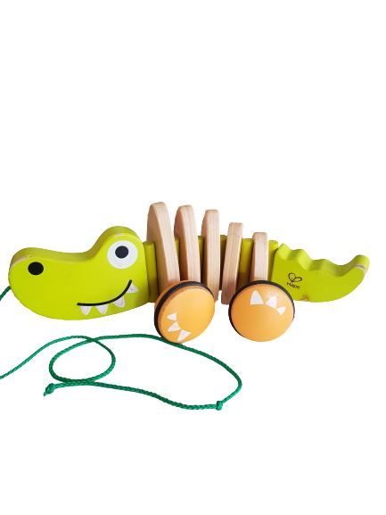 Crocodile Pull Wooden Toy Very Good The Gift Box Project  (6114661040313)