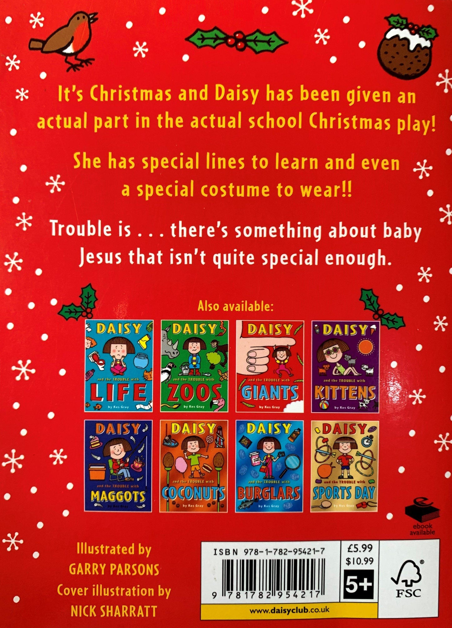 Daisy and the Trouble with Christmas Very Good, 5-9 years Daisy  (7044181065913)