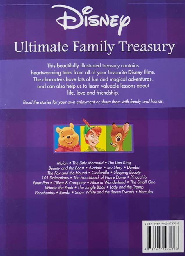 Disney Mega Treasury : Ultimate Family Treasury Like New, 12+Yrs Disney  (6550917185721)