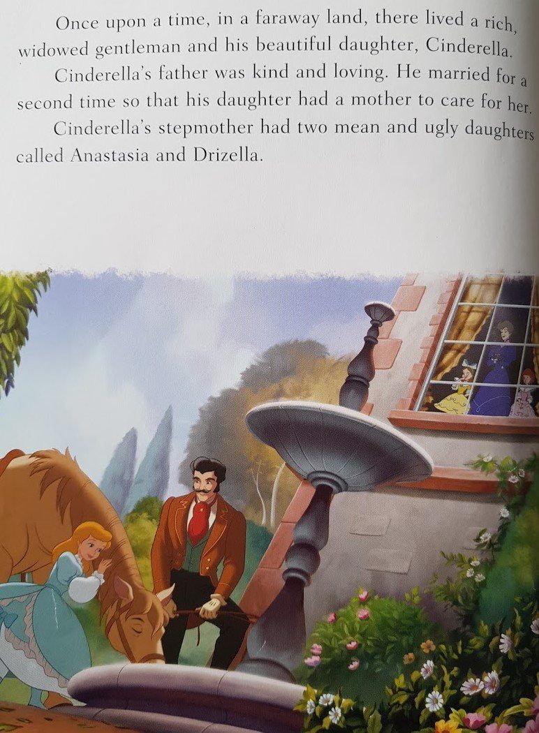Disney Princess Cinderella Magical Story Like New, 3+Yrs Disney  (6550917382329)