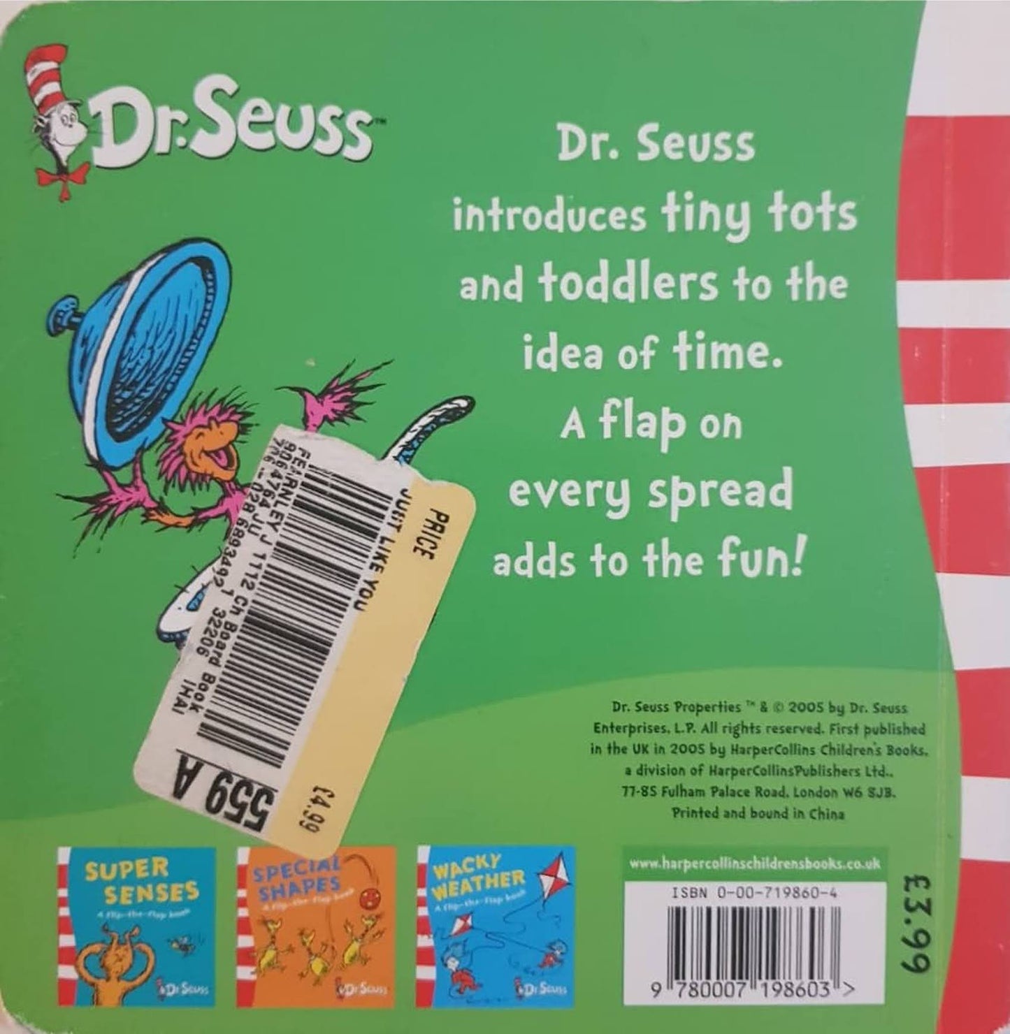 DIZZY DAYS - A flip-the-flap book Very Good Dr. Seuss  (6228979187897)
