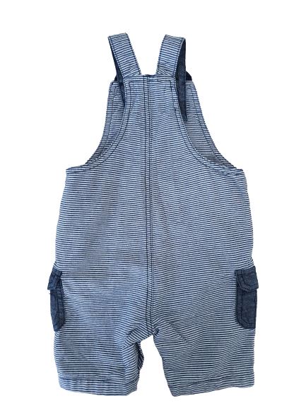 Dungaree with stripes Not Known, 23 months Not Known  (4610897936439)