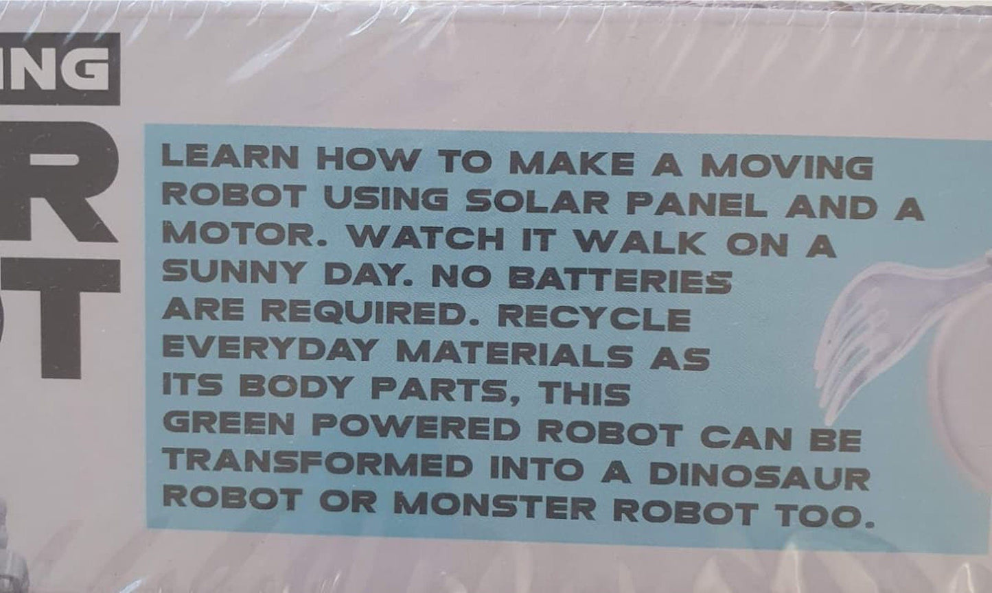ECO-ENGINEERING SOLAR ROBOT New with Tags, 8+ Yrs 4M  (6743070867641)
