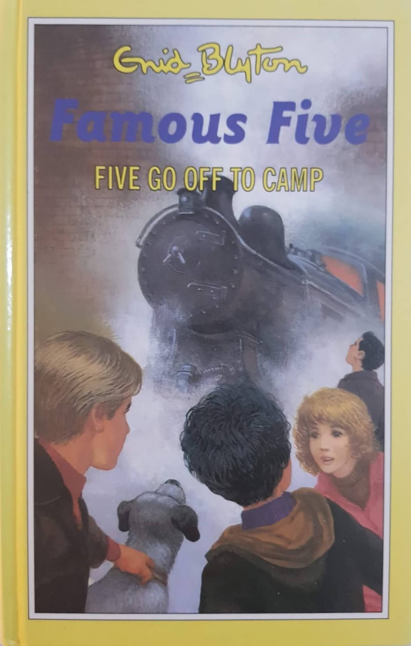 FAMOUS FIVE - Five Go Off To Camp Like New Enid Blyton  (6228979155129)