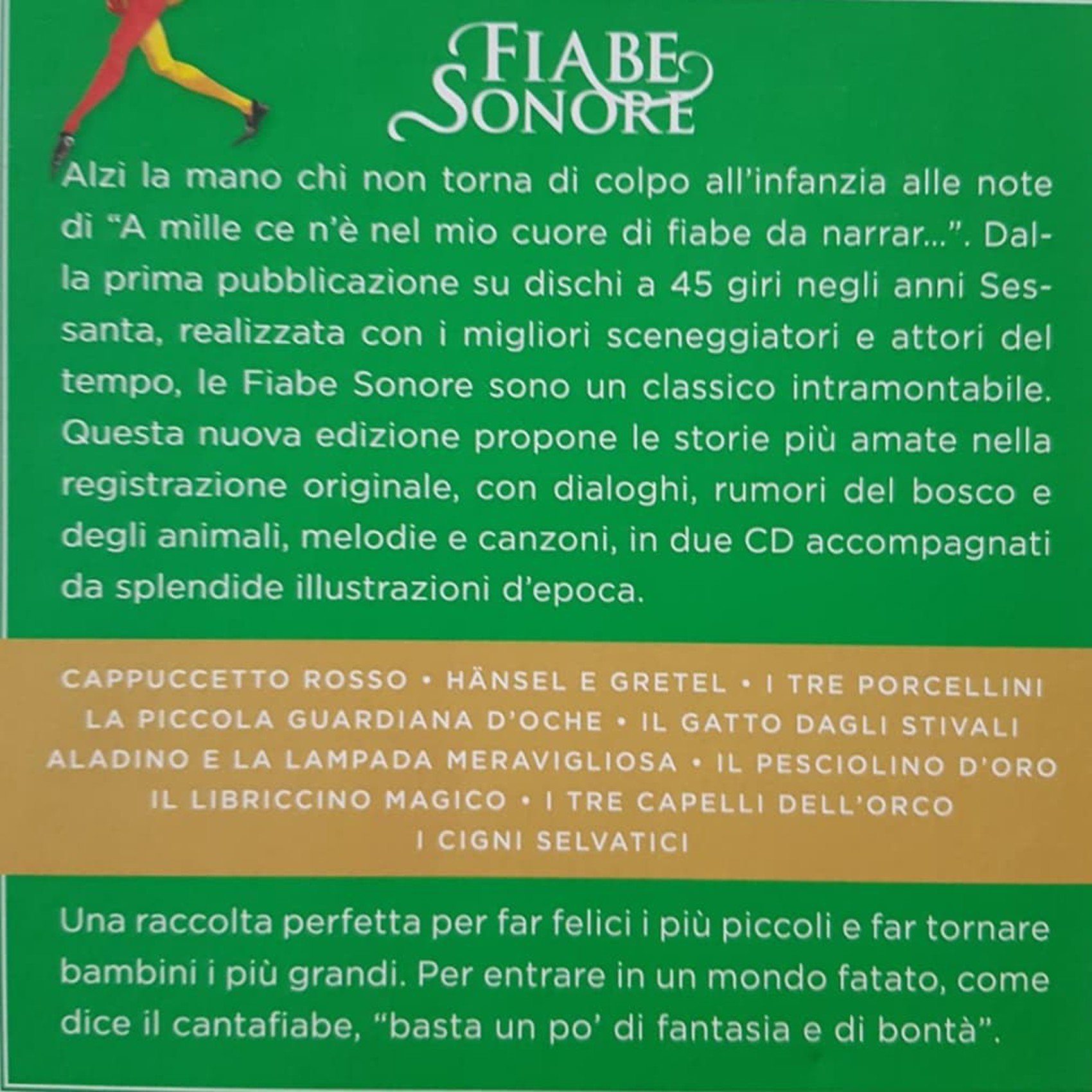 FIABE SONORE A Mille ce n'e. - VOLUME SECONDO Very Good, 4+ Yrs Olga  (6582235791545)