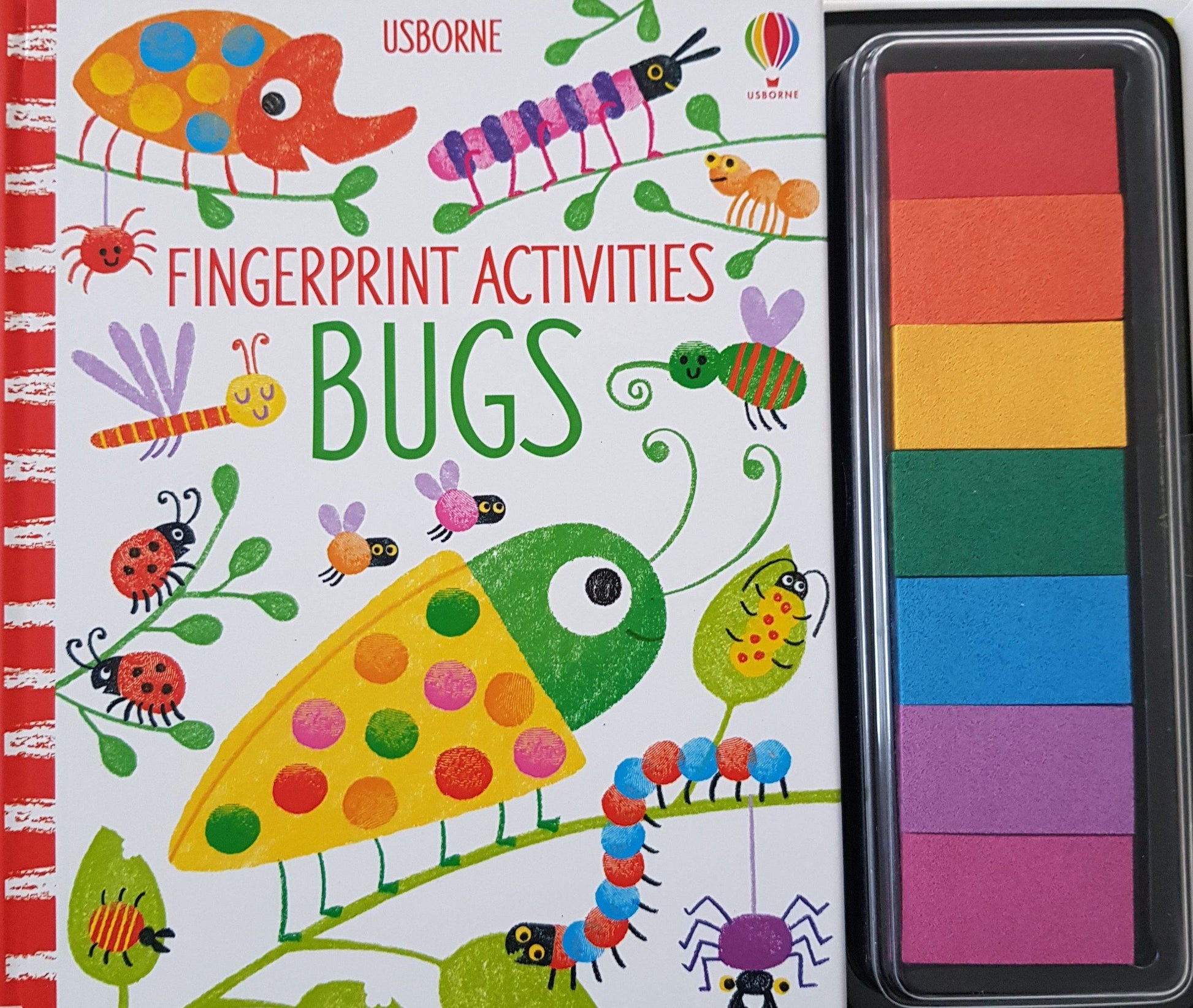 Fingerprint Activities Bugs New Usborne  (6271837667513)