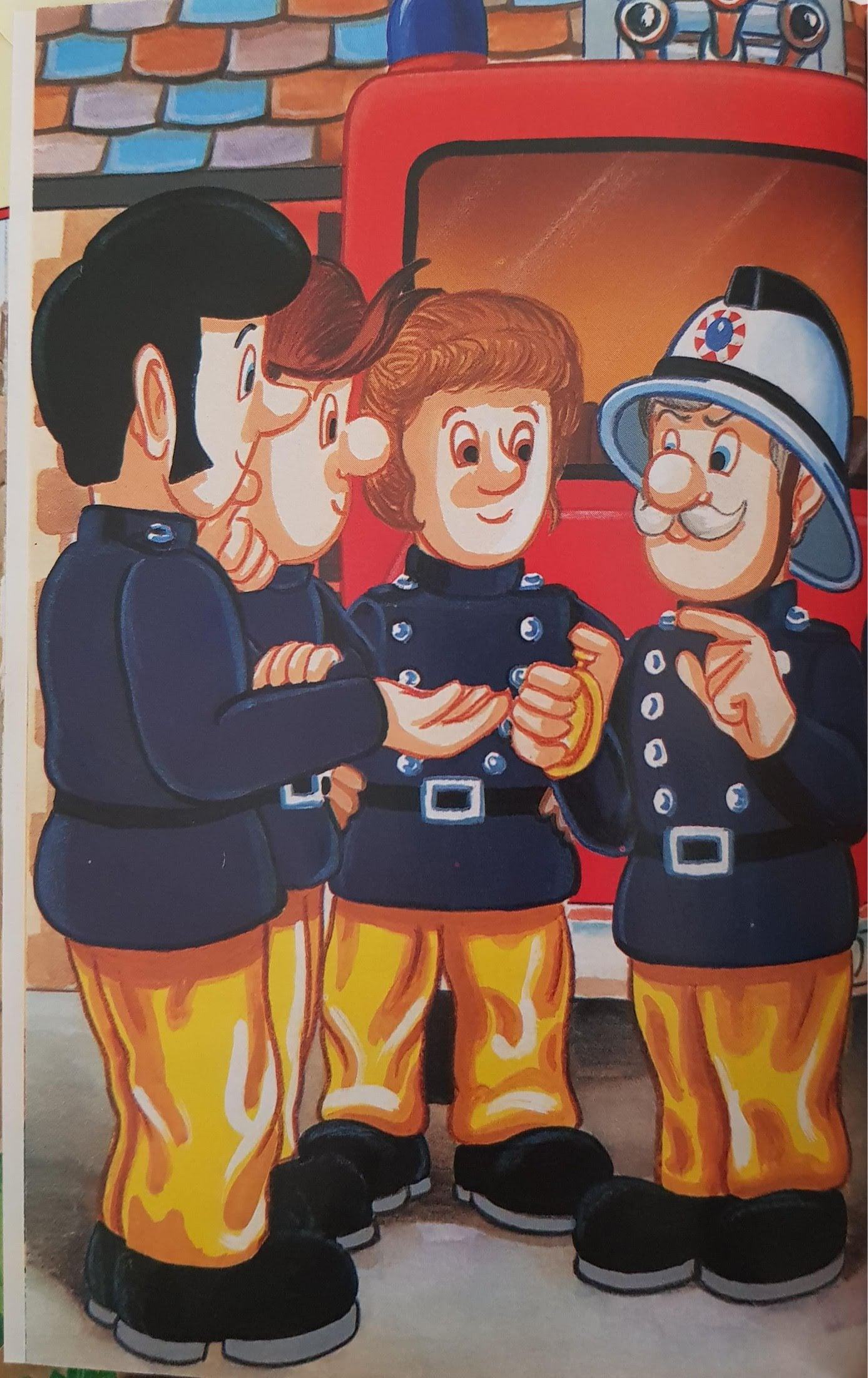 FIREMAN SAM Like New Recuddles.ch  (6149125701817)