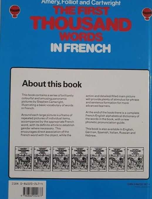 First Thousand Words In French Like New Recuddles.ch  (6192914464953)