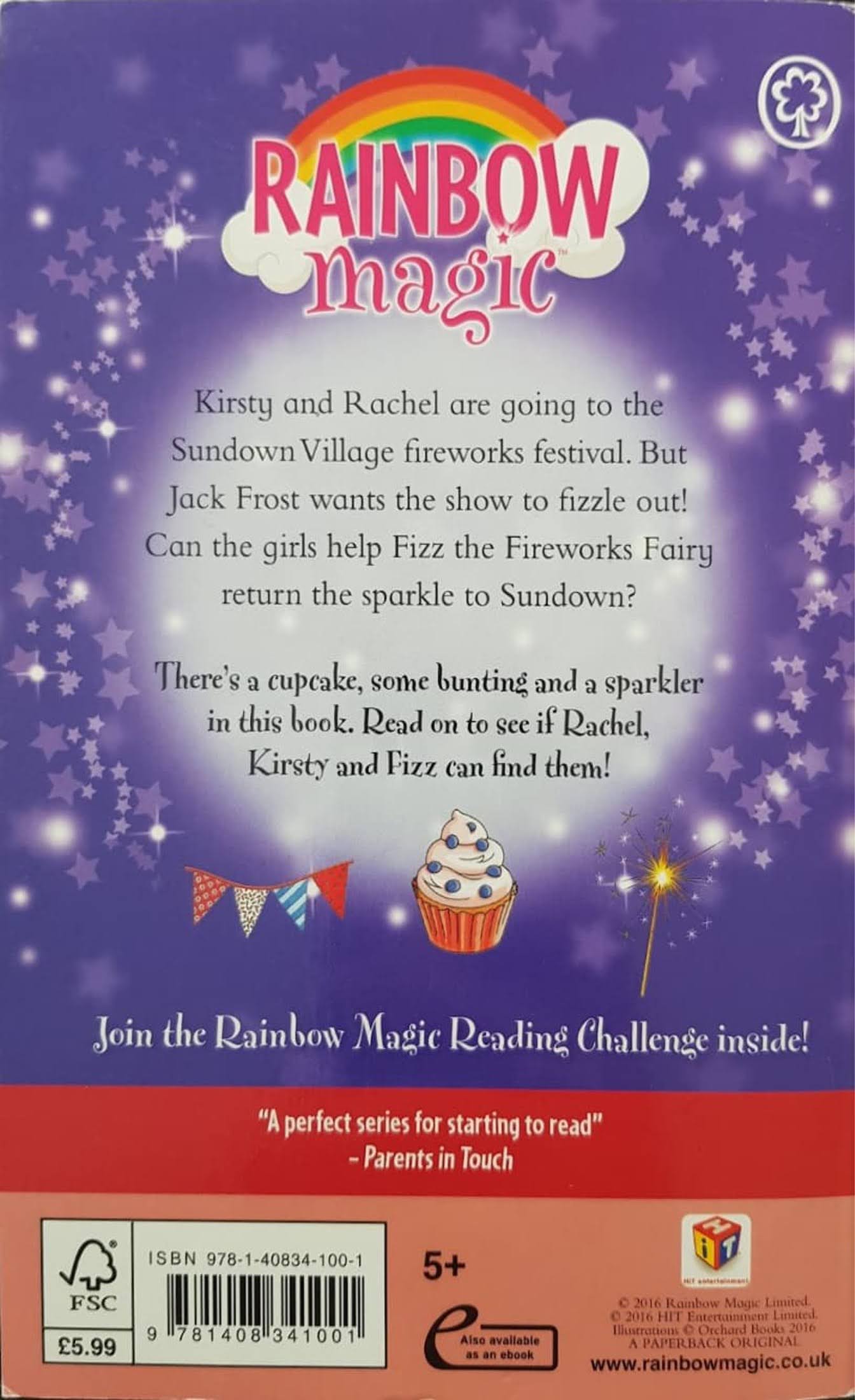 Fizz the Fireworks Fairy Like New Rainbow Magic  (6196048232633)