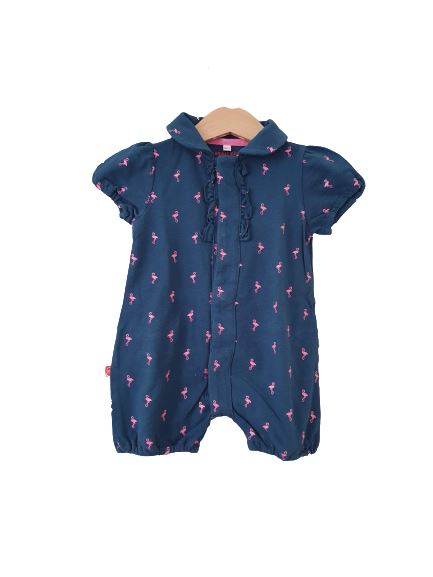 Flamingo Romper Magnificent Baby, 6 months Magnificent Baby  (4608319979575)