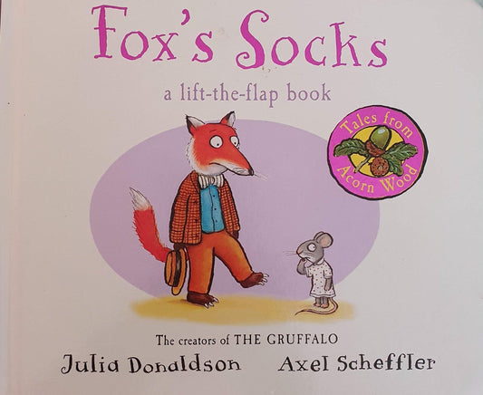 Fox's Socks Like New,English Julia Donaldson  (6088029405369)