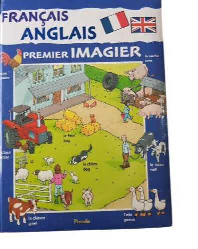 Français - Anglais Premier Imagier. Like New, 3+Yrs Recuddles.ch  (6550916759737)