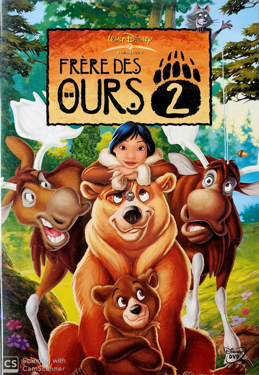 Frère des ours 2 EN, FR Disney  (4606740135991)