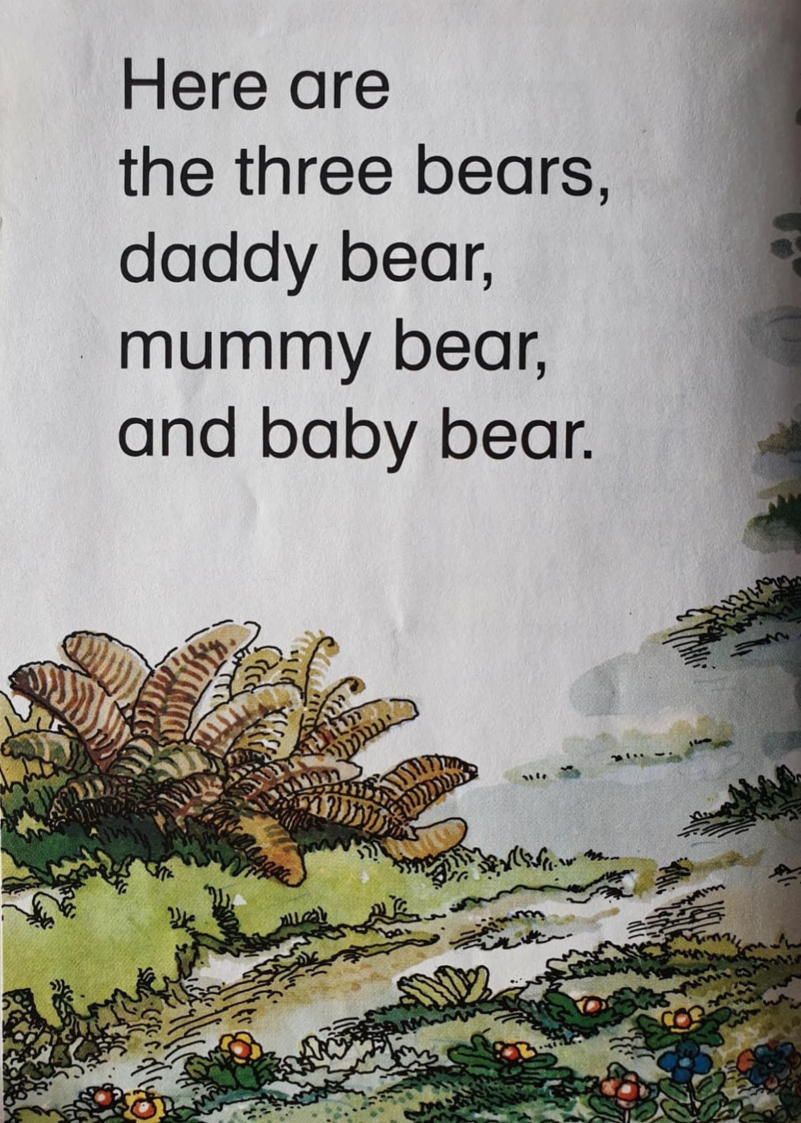 Goldilocks And The Three Bears Like New, 3-5 yrs Ladybird  (6333753688249)