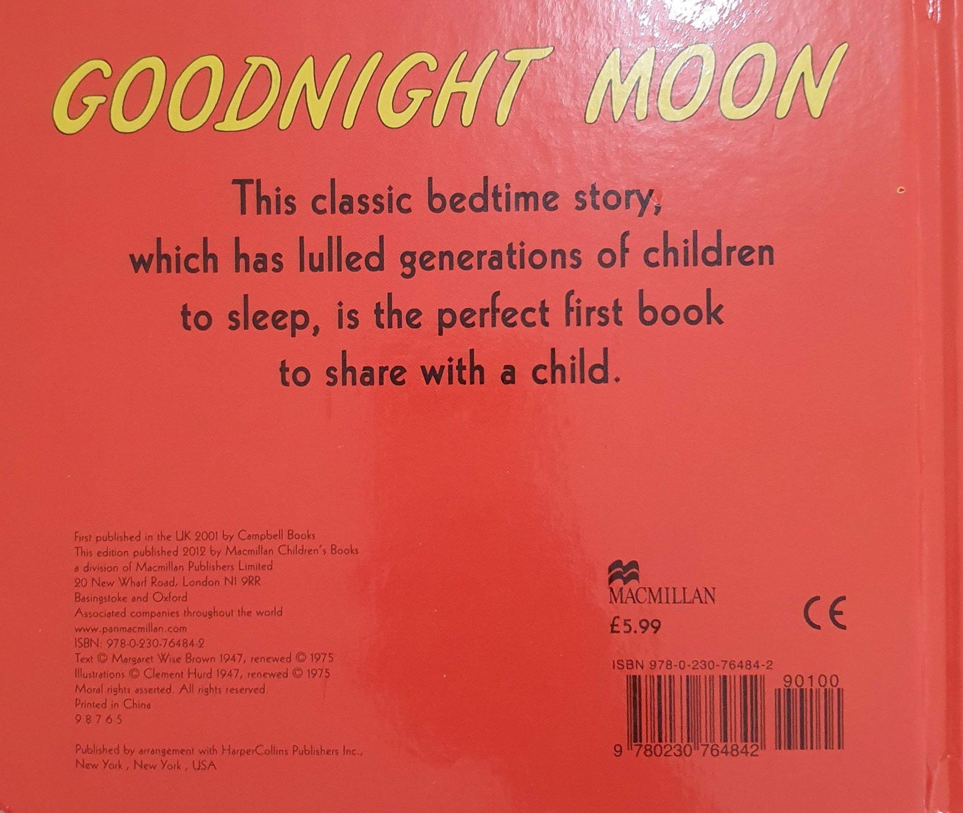 Goodnight Moon Very Good Not Applicable  (6164901953721)