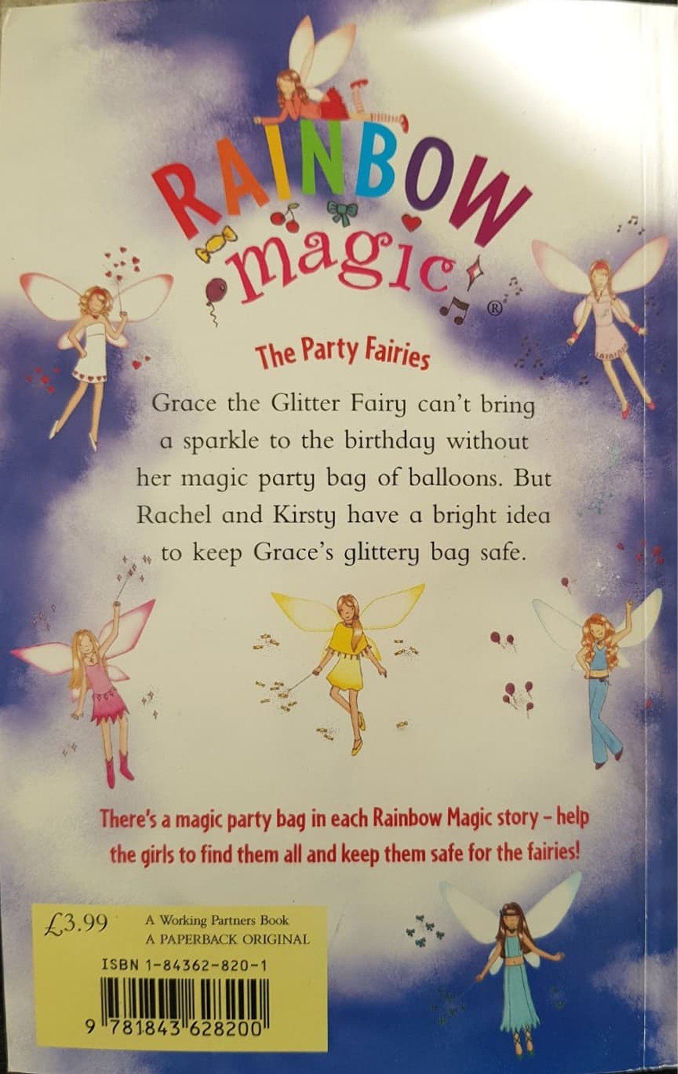 Grace the Glitter Fairy Like New Rainbow Magic  (6196049248441)