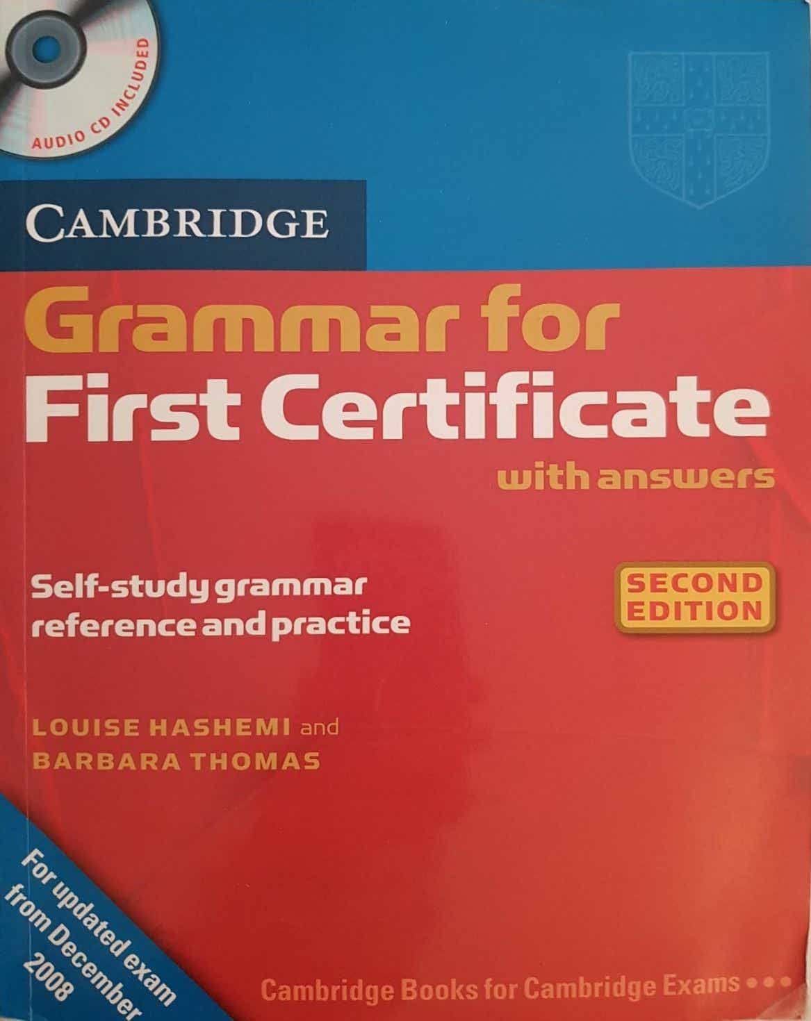 Grammar for First Certificate Like New Not Appicable  (4619394547767)
