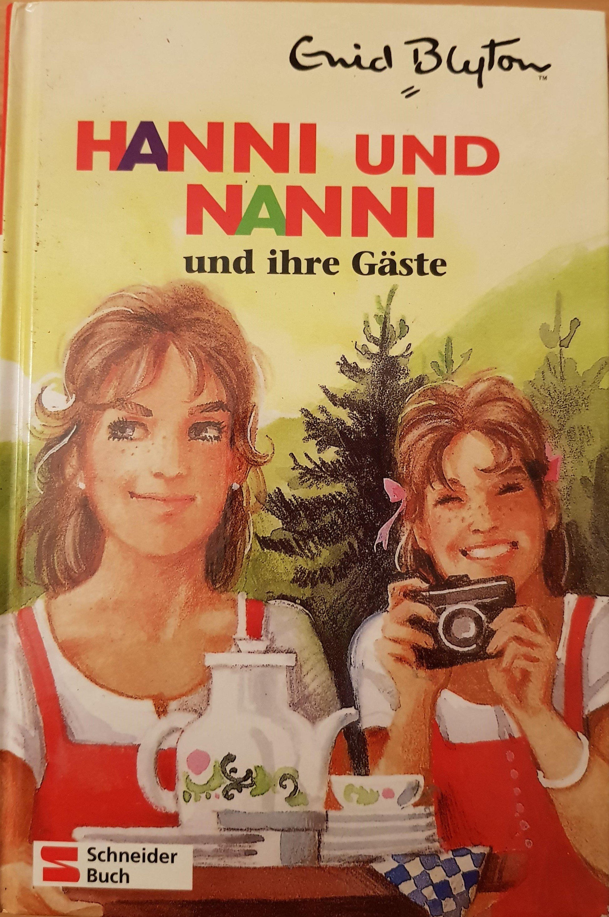 Hanni und Nanni und ihre Gäste Like New Enid Blyton  (4617713745975)