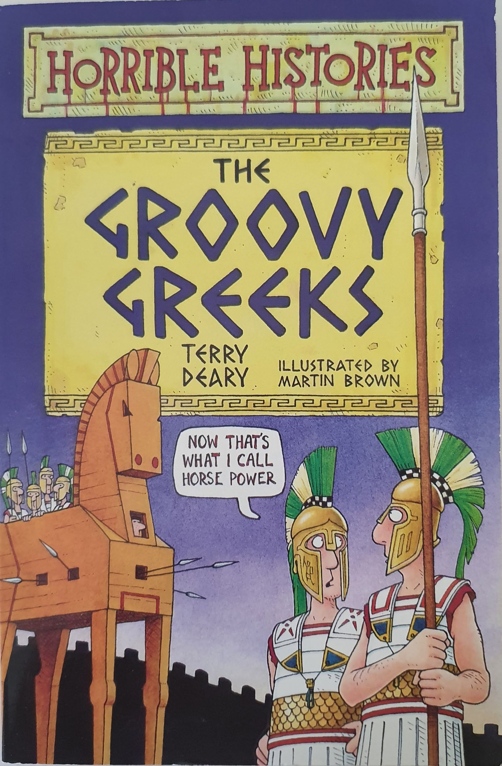 Horrible Histories - The Groovy Greeks Like New Not Applicable  (4602616119351)