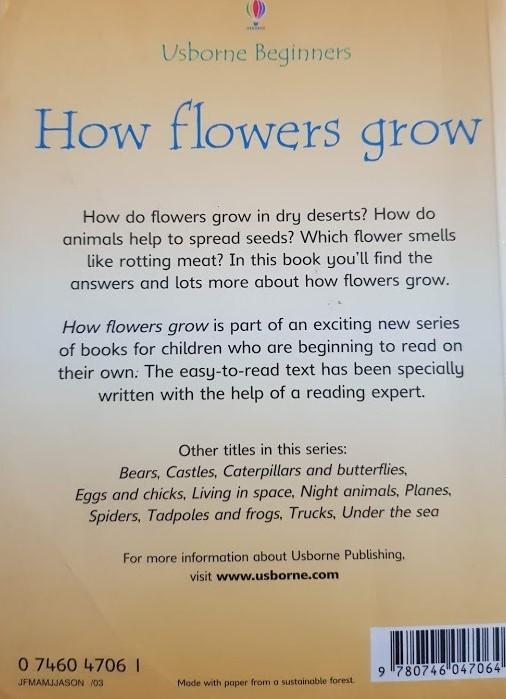 How Flowers Grow Very Good usborne  (6192913776825)