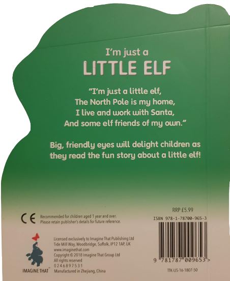 I am Just a Little Elf Like New Recuddles.ch  (6175287214265)