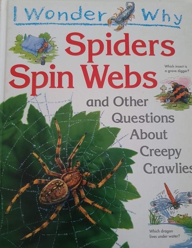 I Wonder Why Spiders Spin Webs and Other Questions About Creepy Crawlies Like New Recuddles.ch  (6162368692409)