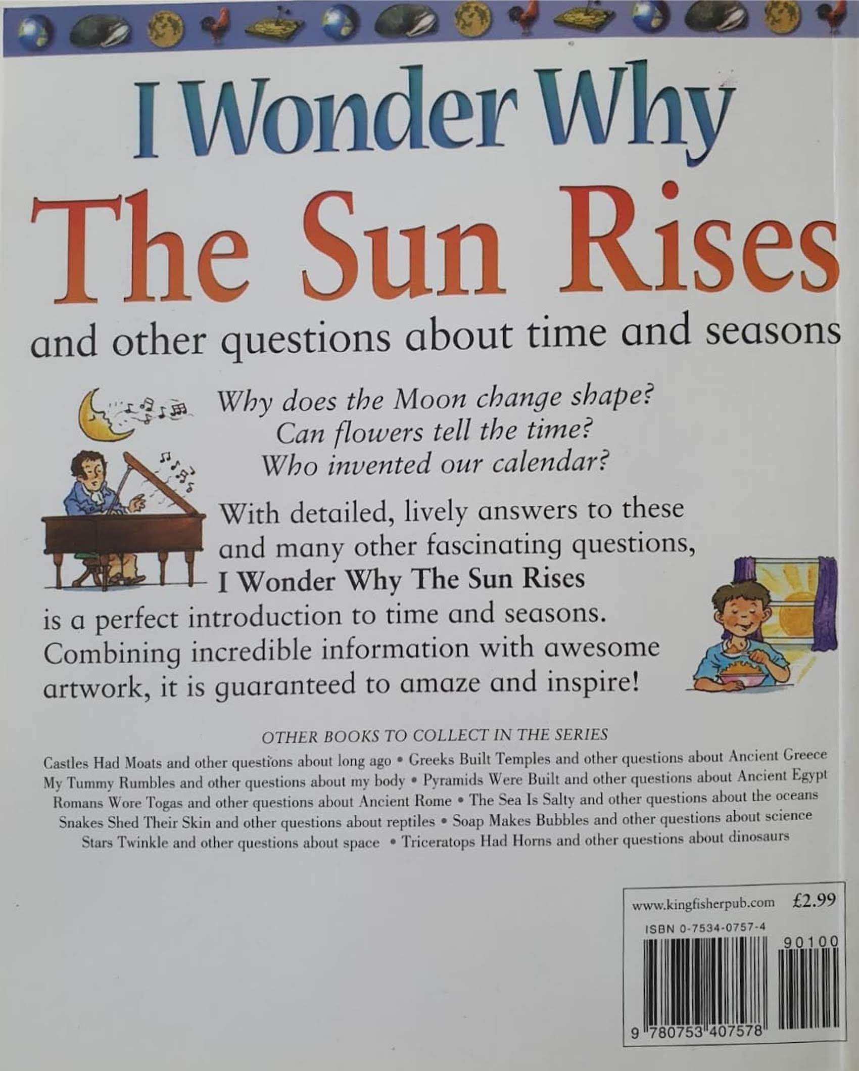 I WONDER WHY THE SUN RISES Like New Recuddles.ch  (6322242093241)