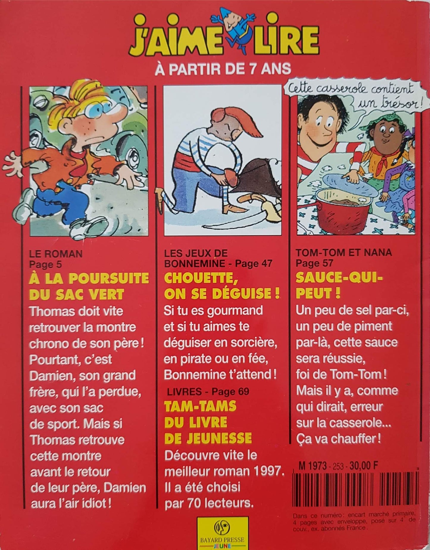 J'aime Lire - A la Poursuit Du sac Vert Like New Recuddles.ch  (6259844120761)