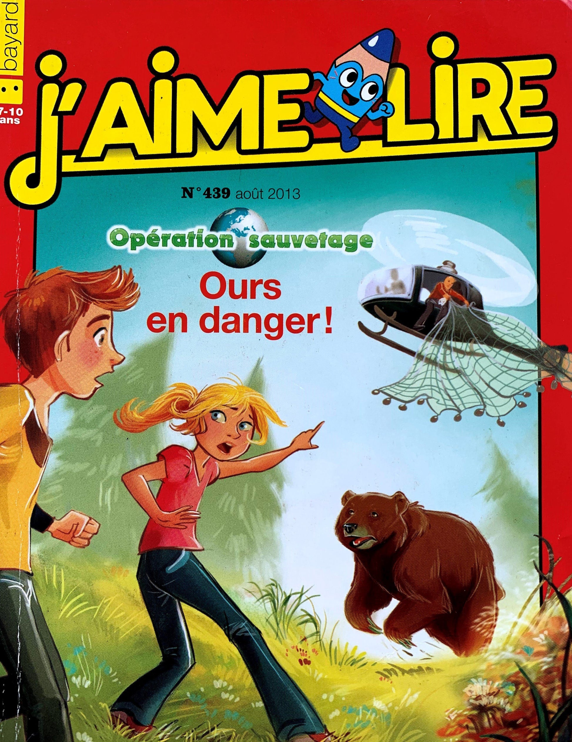 J'aime Lire ours en danger Very Good,+6 years J'Aime Lire  (6960114139321)