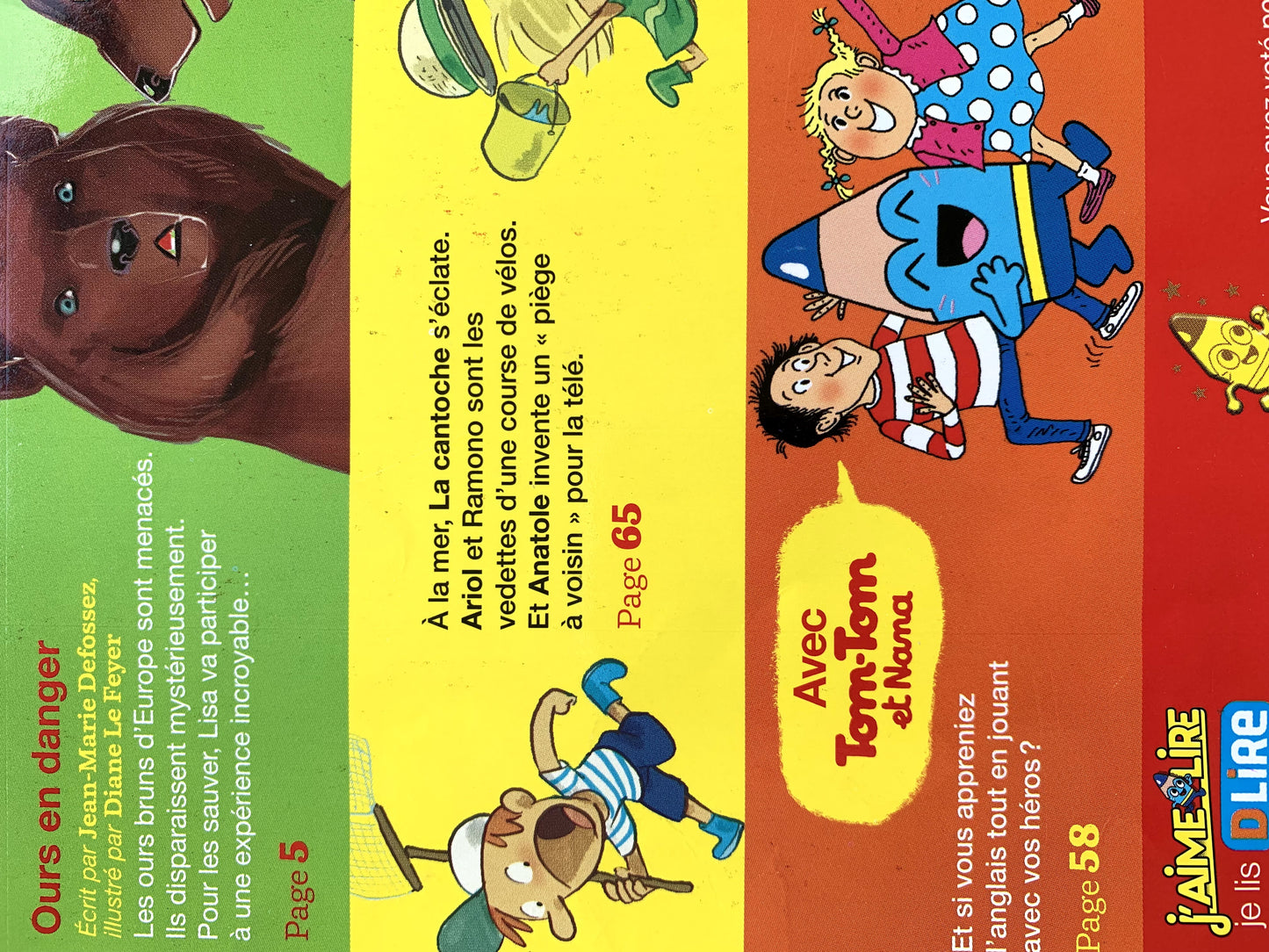 J'aime Lire ours en danger Very Good,+6 years J'Aime Lire  (6960114139321)