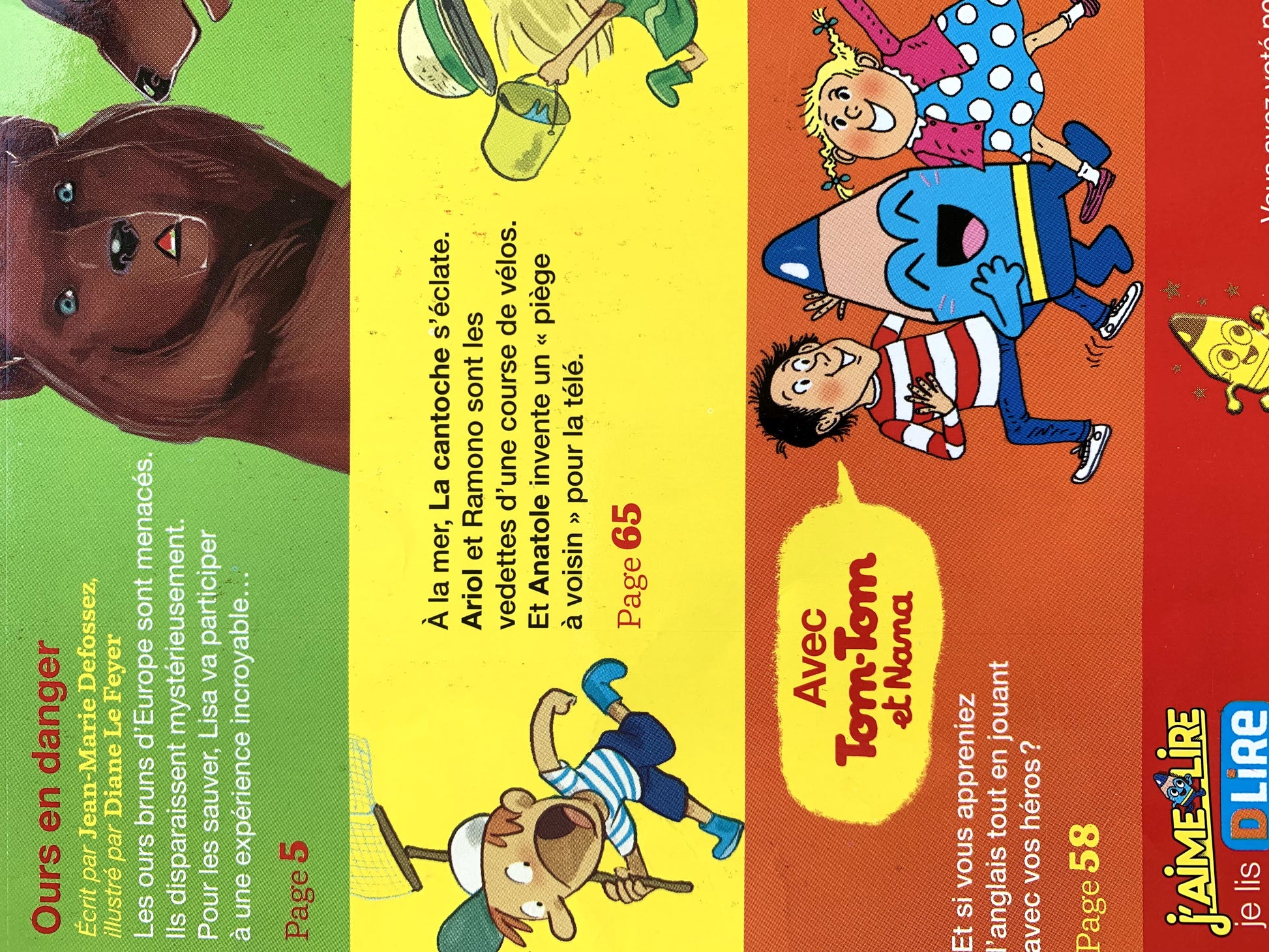 J'aime Lire ours en danger Very Good,+6 years J'Aime Lire  (6960114139321)