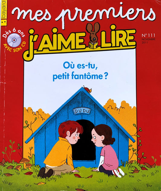J'aime Lire uu es-tu petit fantome? Very Good,+6 years J'Aime Lire  (6959946858681)
