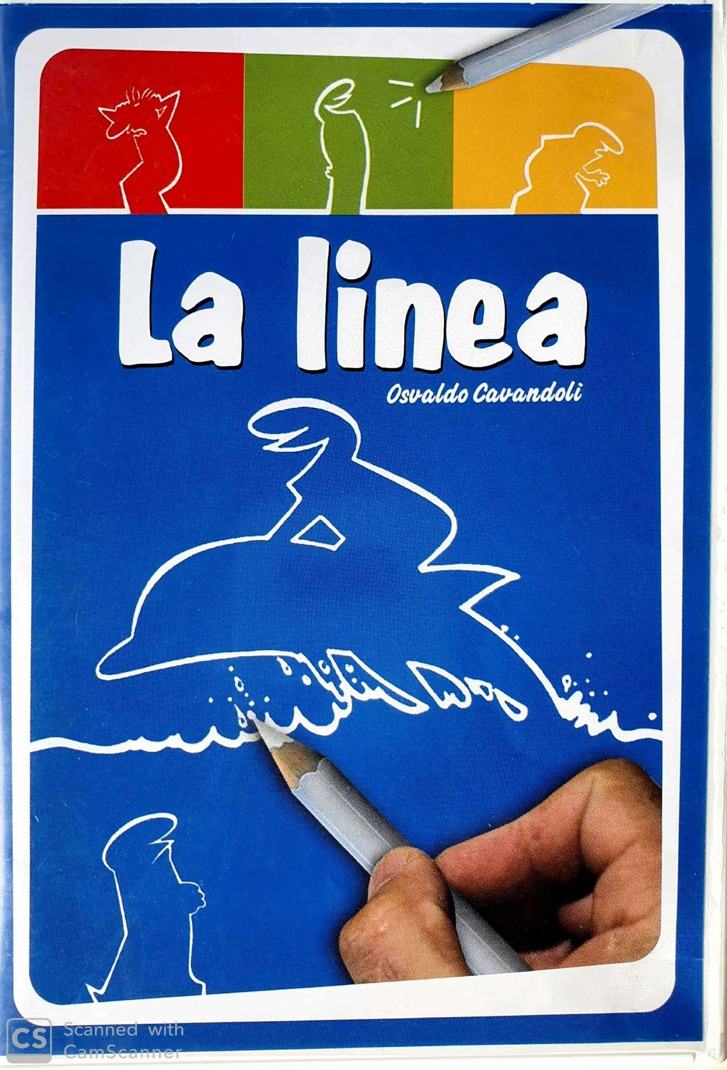 La Linea- Osvaldo Cavandoli EN, FR ReCuddles  (4606741217335)