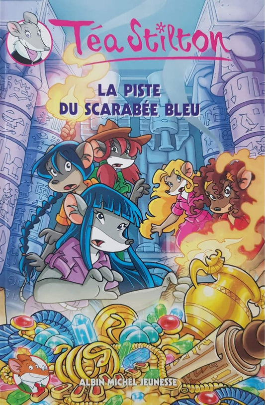 La Piste Du Scarabée Bleu Like New Tea Stilton  (6239011143865)