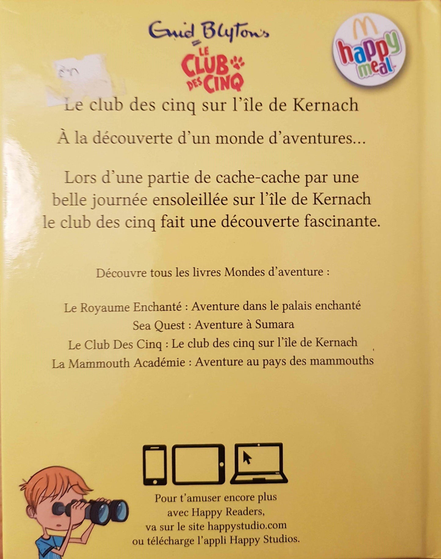 Le Club Des Cinq sur L'île de Kernach Very Good Enid Blyton  (4617714106423)