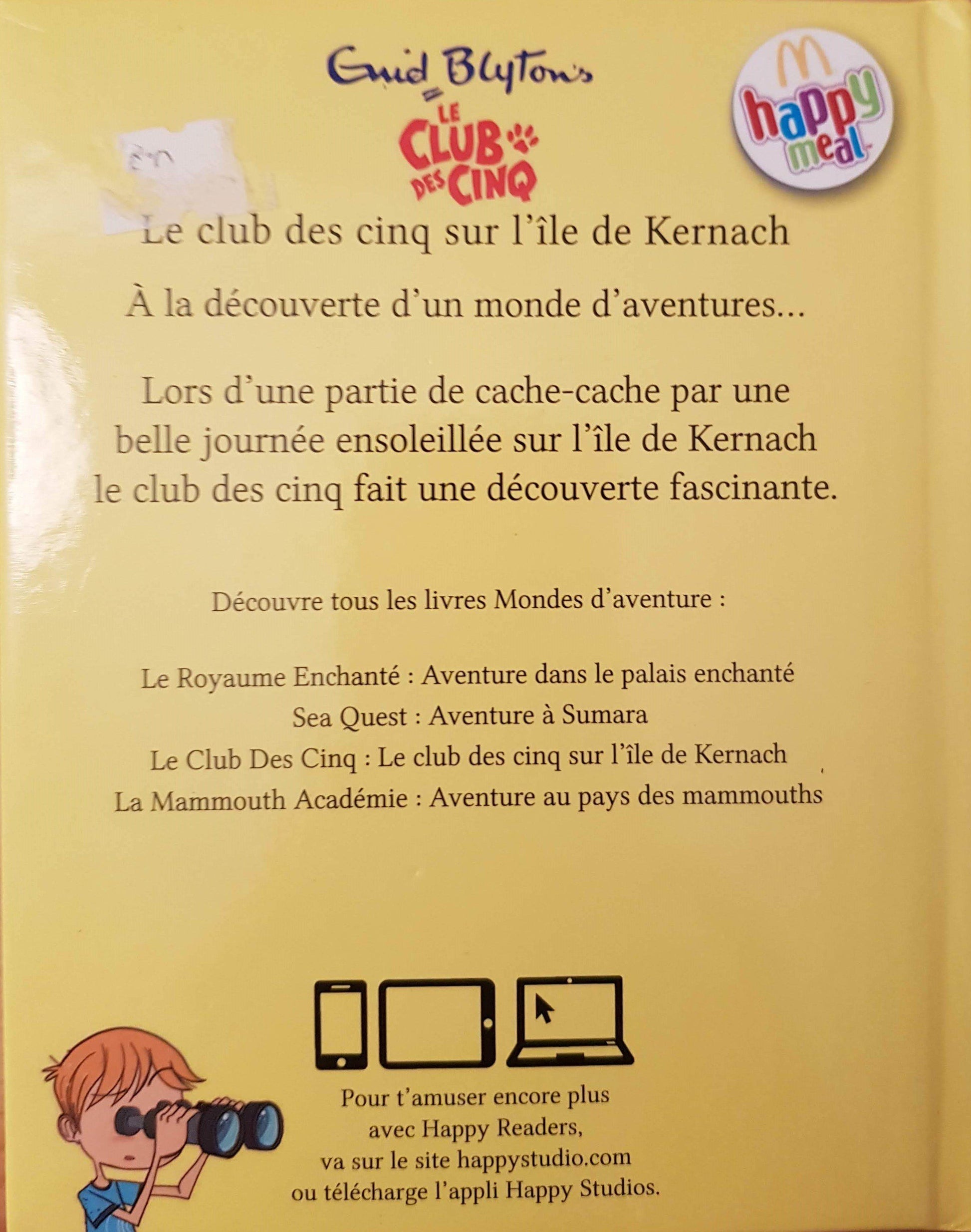 Le Club Des Cinq sur L'île de Kernach Very Good Enid Blyton  (4617714106423)