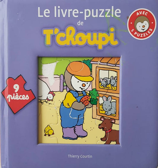 Le livre - Puzzle de T'choupi Well Read T'Choupi  (6239010816185)