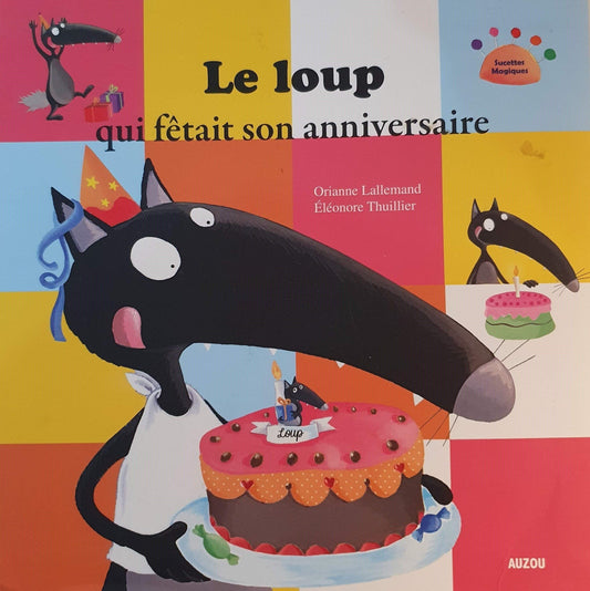 Le loup qui fêtait son anniversaire Like New Recuddles.ch  (6071794434233)