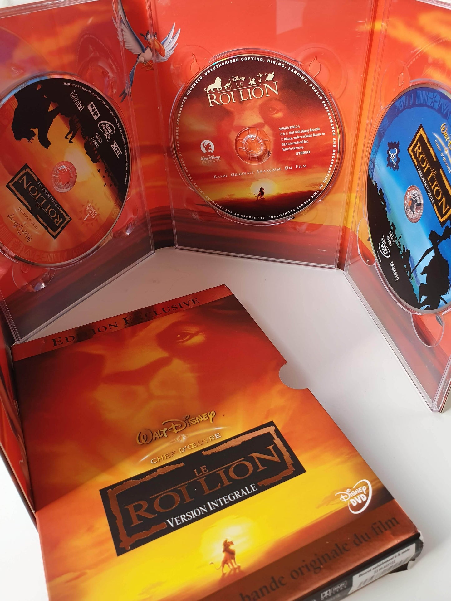 Le Roi Lion ( with Movie CD) En, FR Disney  (4601804390455)