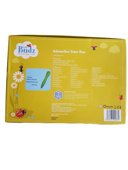 Little Budz Interactive Voice Pen Like New The Gift Box Project  (6114661695673)